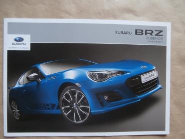 Subaru BRZ Zubehör Katalog Januar 2017