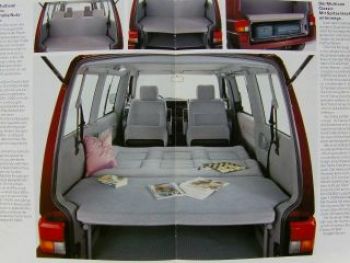 VW T4 Multivan Classic Prospekt Dezember 1993 Rarität