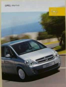 Opel Meriva Prospekt Juni 2005 NEU