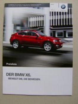 BMW X6 xDrive35i 50i 30d 35d ActiveHybrid X6 E71 10/2009