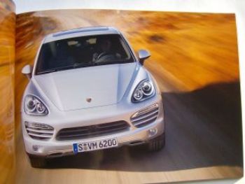 Porsche Cayenne Modelle Prospekt Februar 2010 Neues Modell