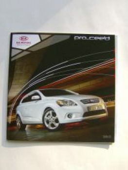 Kia pro_cee`d Prospekt +Preisliste Januar 2010