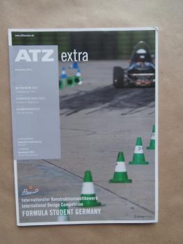 ATZ extra 11/2012 Formula Student Germany Internationaler Konstruktionswettbewerb International Design Competition