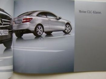 Mercedes Benz CLC-Klasse BR204 Dezember 2009 Prospekt