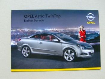 Opel Astra TwinTop Endless Summer Prospekt April 2008