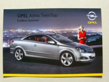 Opel Astra TwinTop Endless Summer Prospekt Februar 2009