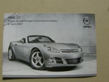 Opel G T April 2007 NEU