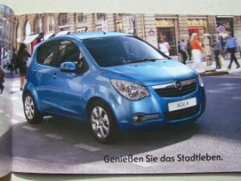 Opel Entdecken PKW NKW +ecoFLEX Prospekt August 2008 NEU