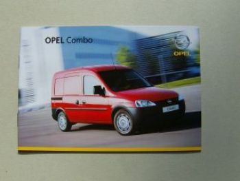 Opel Combo Prospekt Juni 2007 NEU