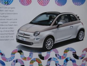 Fiat 500 60 Years Forever Young Prospekt Limited Edition Mai 2017 NEU