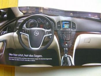 Opel Insignia Prospekt  Buch Dezember 2008 NEU