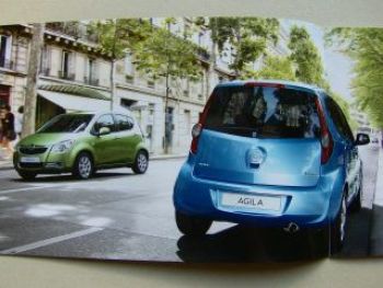 Opel Agila Prospekt November 2008 NEU