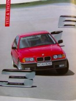 ams 14/1991 BMW 316i E36, E34 Touring,Pajero 3000 v6 GLS