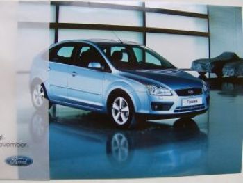 Ford Focus Foto Vorstellung in Pergamenthülle Rarität