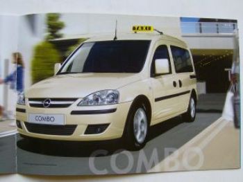 Opel Taxi-Geschäft Prospekt Februar 2008 NEU