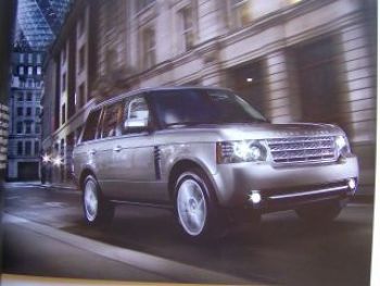 Land Rover Range Rover Prospekt 1/2010 NEU