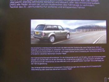 Land Rover Range Rover Prospekt 1/2010 NEU