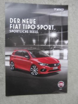 Fiat Tipo Sport 1.4 16V 70kw 88kw +1.3 MultiJet Diesel 70kw 88kw Prospekt 3/2019