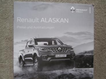 Renault Alaskan Preisliste 4x4 dCi160 190 Life Intens 1.März 2019