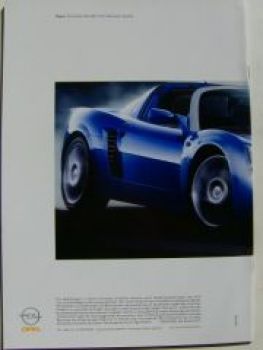 Opel Speedster Turbo Prospekt Schweiz Januar 2004