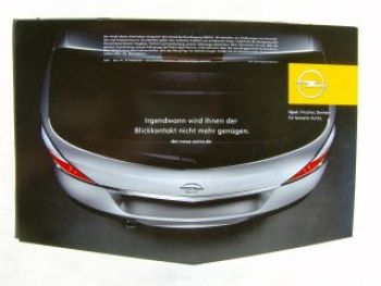 Opel Astra neues Modell Prospekt August 2003 NEU