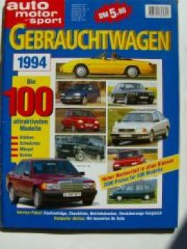 ams Spezial Gebrauchtwagen 1994