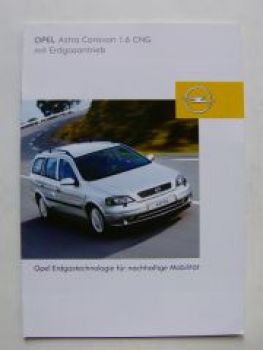 Opel Astra Caravan 1.6CNG mit Erdgasantrieb August 2004