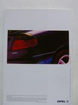 Opel Modell-Programm Prospekt April 1997 NEU