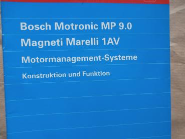 VW Bosch Motronic MP 9.9 Magneti Marelli 1AV Motormanagement-Systeme Konstruktion & Funktion Juni 1995