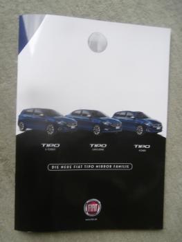 Fiat Tipo (Typ 356) Mirror Limousine 5-türer Kombi Prospekt April 2019
