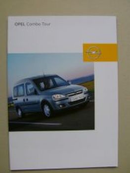 Opel Combo Tour Prospekt +Style Paket Juni 2004 NEU