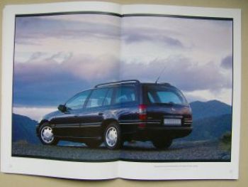 Opel Omega B Caravan Prospekt Januar 1999