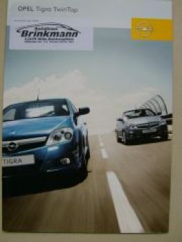 Opel Tigra TwinTop Prospekt Österreich September 2005