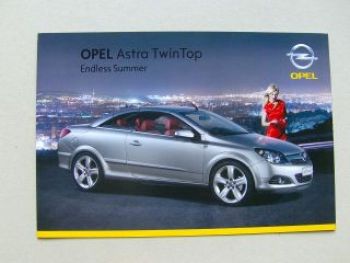 Opel Astra TwinTop Endless Summer Prospekt August 2008