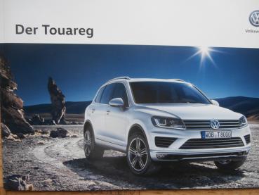 VW Touareg Typ 7P +Exclusive +R-Line Prospekt Mai 2017 +Preisliste NEU