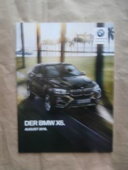 BMW X6 F16 30d 40d M50d +Individual August 2018