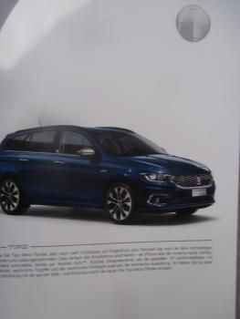 Fiat Tipo (Typ 356) Mirror Limousine 5-türer Kombi Prospekt April 2019