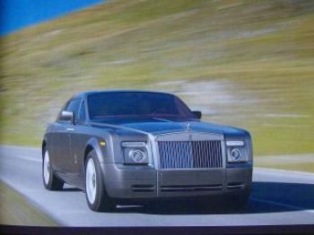 Rolls-Royce Phantom Coupè Prospekt Buch Januar 2008 UK
