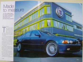 Alpina rare breed UK Englisch 1999 B10 E39 sedan