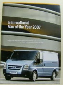 Ford Transit Van of the Year 2007 Prospekt