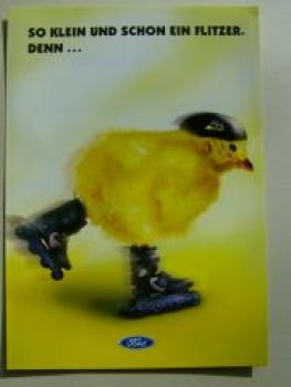 Ford Ka K2 Edition Prospekt April 1998 NEU