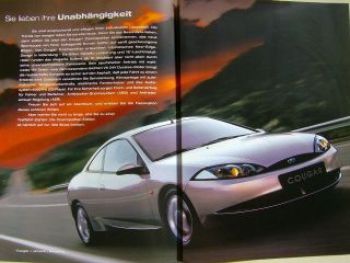 Ford Cougar Cosmopolitan Prospekt März 1999