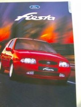 Ford Fiesta Prospekt Niederlande Januar 1999 NEU