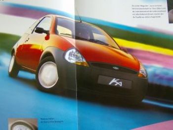 Ford Ka Tropika Prospekt Oktober 1998 NEU Rarität