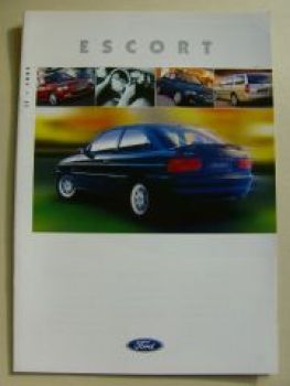 Ford Escort +Turnier Prospekt Juli 1997 NEU