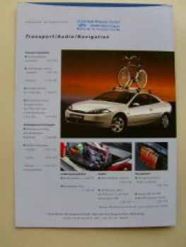 Ford Cougar Zubehör Händler Information Februar 1999