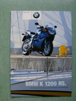 BMW Motorrad Prospekt K 1200 RS 2001
