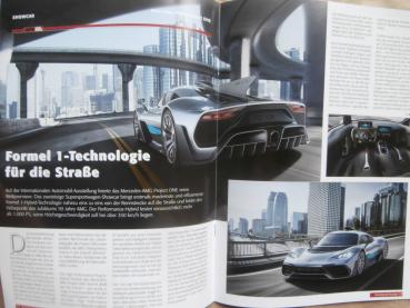 Auto Sport Fenster 11/2017 Porsche Panamera Sport Turismo,neue VW Polo, AMG Project One,BMW 6er GT,Karoq