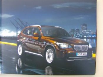 BMW X1 E84 Fotomappe intern Rarität