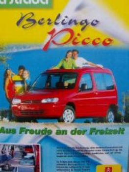 la strada Citroen Berlingo Picco Prospektblatt